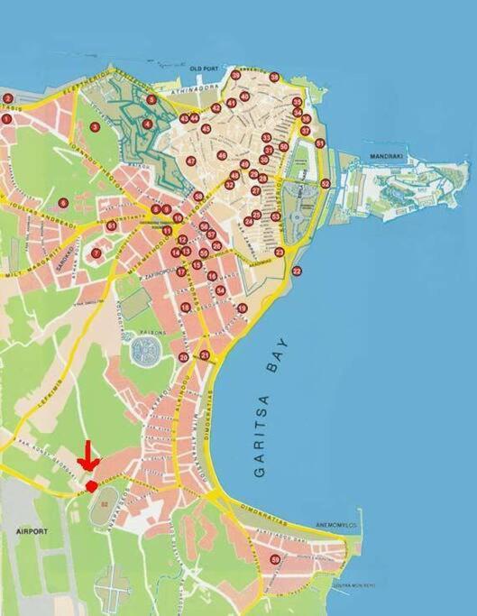 56S.M Comftorable Studio,Airport Area Anemomylos Ngoại thất bức ảnh